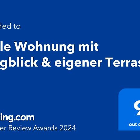 Helle Wohnung Mit Bergblick & Eigener Terrasse Bad Tölz Zewnętrze zdjęcie