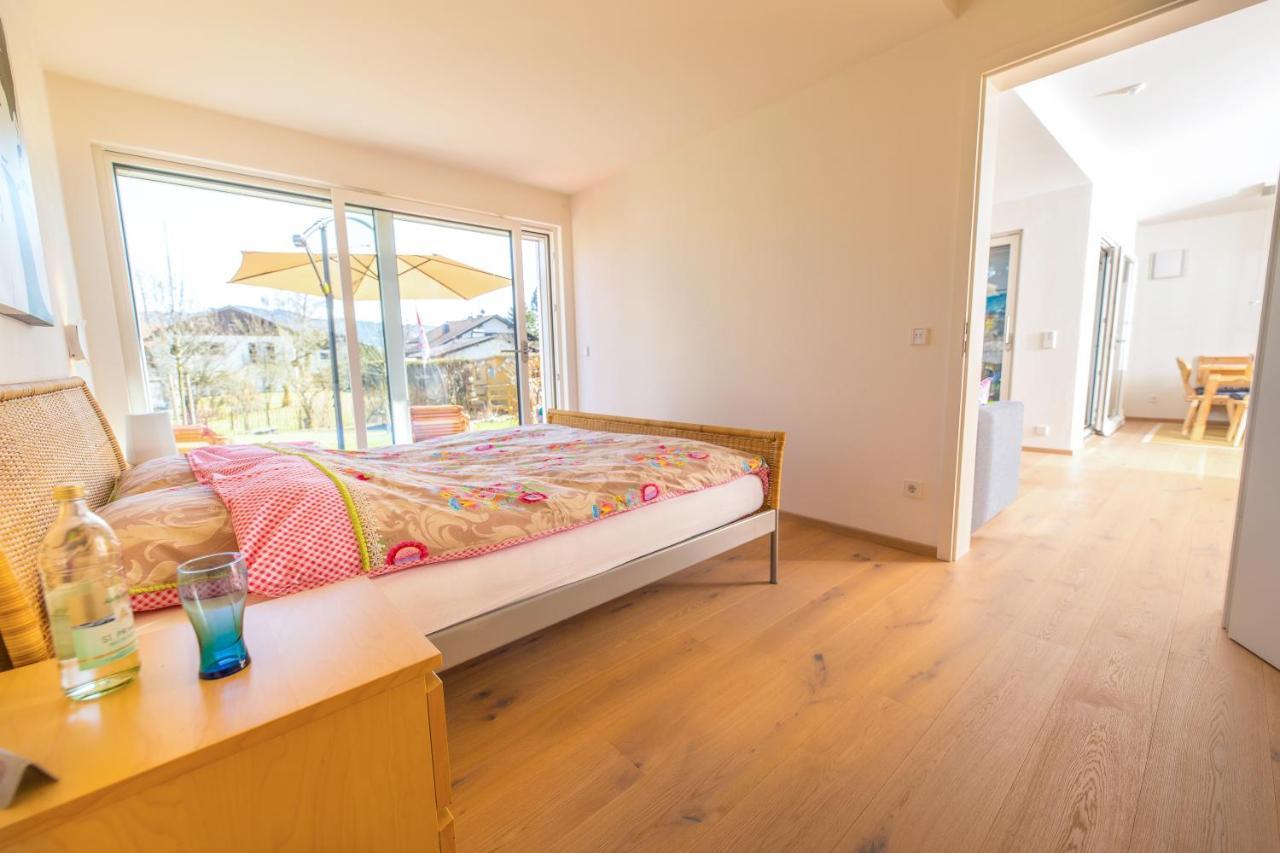 Helle Wohnung Mit Bergblick & Eigener Terrasse Bad Tölz Zewnętrze zdjęcie