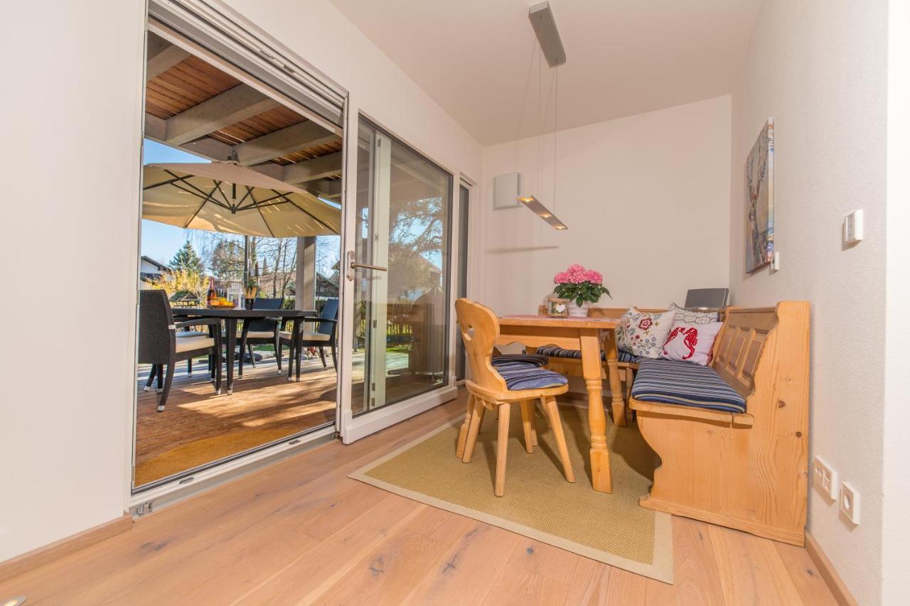 Helle Wohnung Mit Bergblick & Eigener Terrasse Bad Tölz Zewnętrze zdjęcie